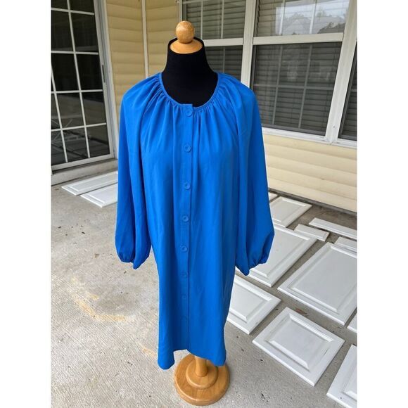 POMANDER PLACE Cerulean Clarke Dress Size Large MSRP $138 Sold on Tuckernuck - Picture 7 of 11